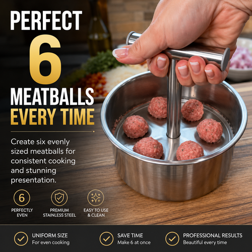 🔥Hot Sale 45% OFF - Stainless Steel Meatball Shaper