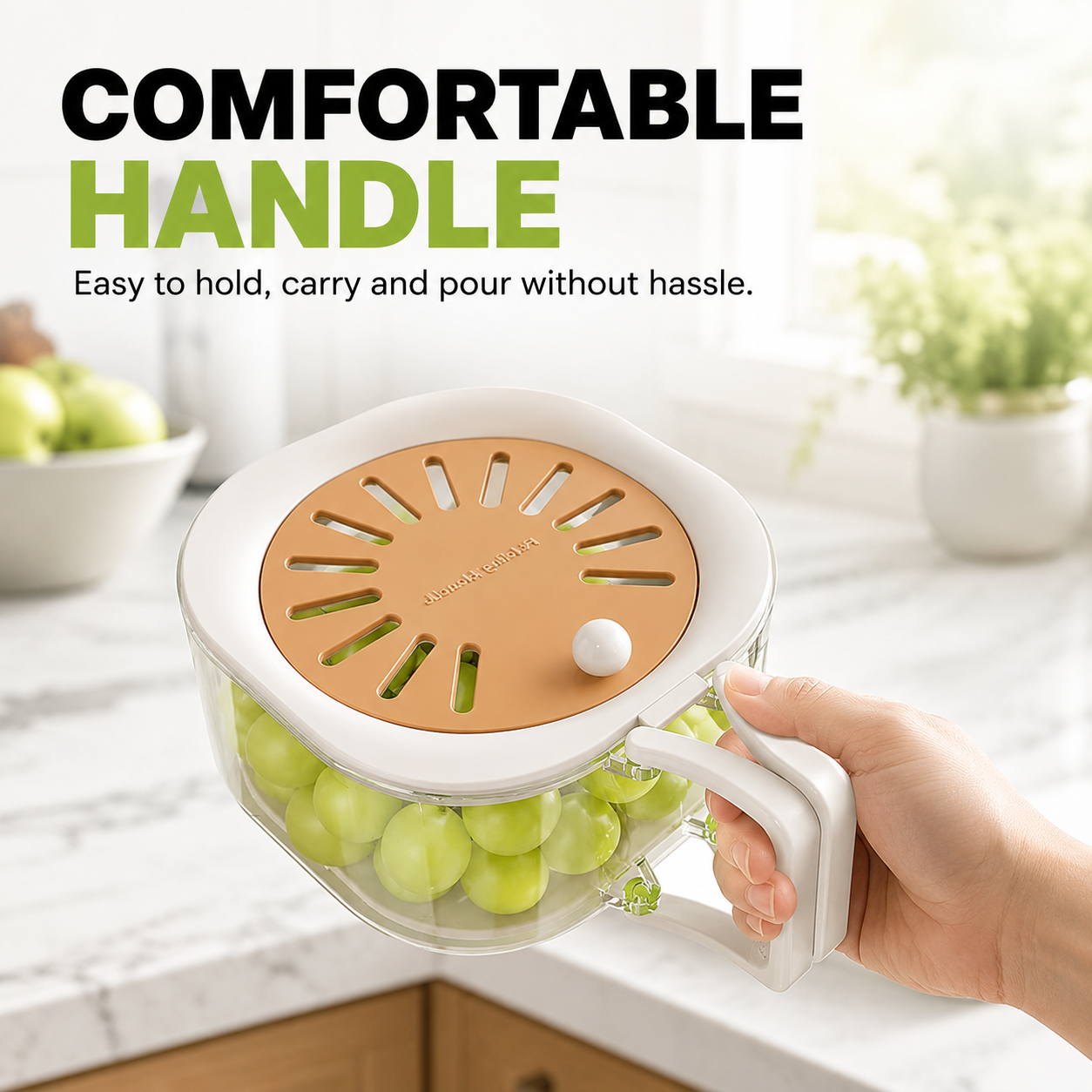 🔥 50% Off Limited Time — 3-Pack Fruit & Vegetable Washing Bowl Set