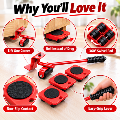 🛋️ Limited-time 50% off — Furniture lifter & mover set