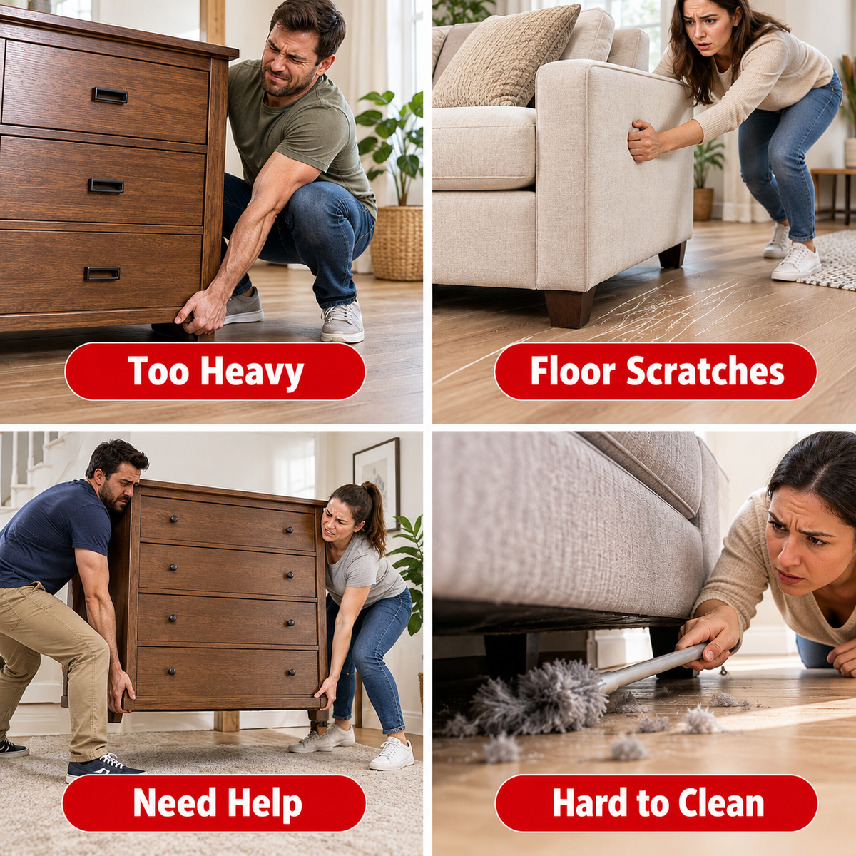 🛋️ Limited-time 50% off — Furniture lifter & mover set