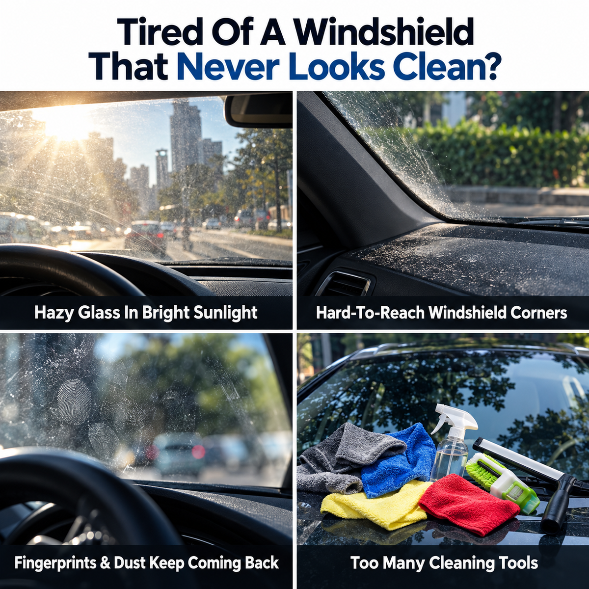 🔥 Limited-Time 50% OFF — Extendable Windshield Cleaning Kit