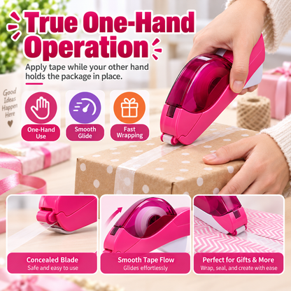 🔥 Hot Sale 49% OFF - One-Hand Auto-Cut Tape Dispenser✂️