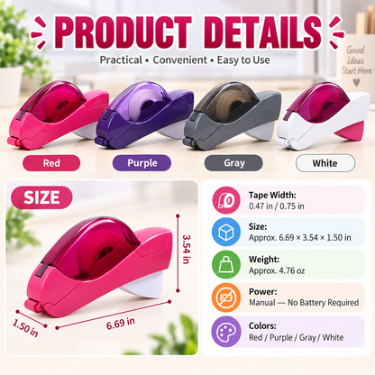 🔥 Hot Sale 49% OFF - One-Hand Auto-Cut Tape Dispenser✂️