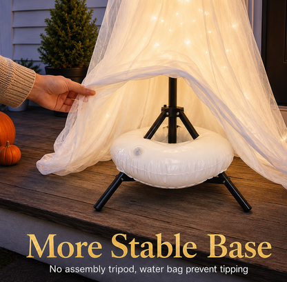 5FT Light-Up Halloween Ghosts