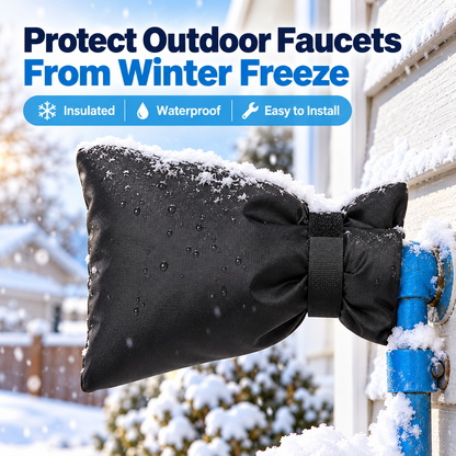 ❄️ Outdoor Faucet Covers for Winter – Insulated Spigot Protectors