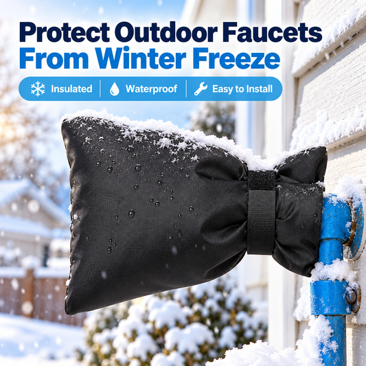 ❄️ Outdoor Faucet Covers for Winter – Insulated Spigot Protectors