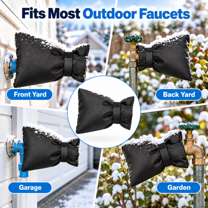 ❄️ Outdoor Faucet Covers for Winter – Insulated Spigot Protectors