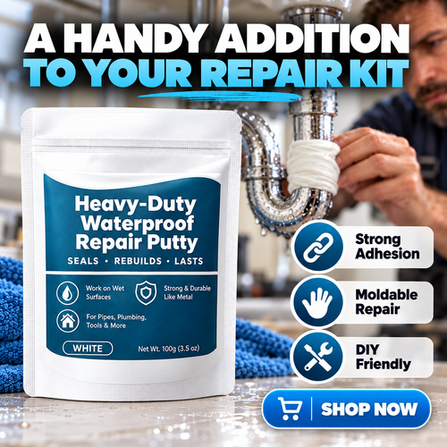 🔧 Heavy-Duty Waterproof Repair Putty – Strong Pipe Leak Repair & Multi-Purpose Fixing Compound
