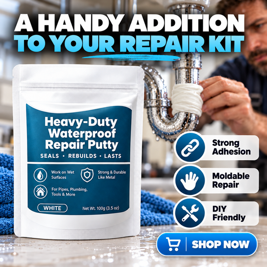 🔧 Heavy-Duty Waterproof Repair Putty – Strong Pipe Leak Repair & Multi-Purpose Fixing Compound