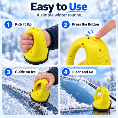 ❄️ Multifunctional Electric Snow &amp; Ice Scraper