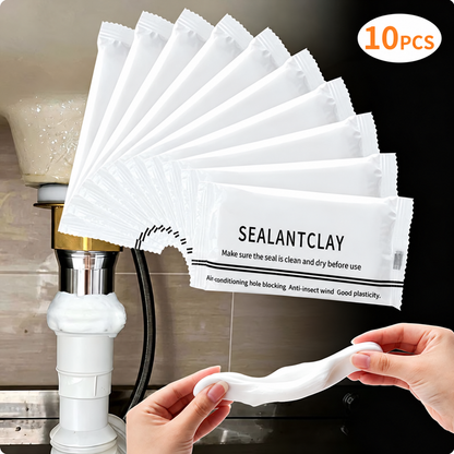 10Pcs Professional Sealant Clay - Anti-Insect Wall Hole Filler Mud🧱