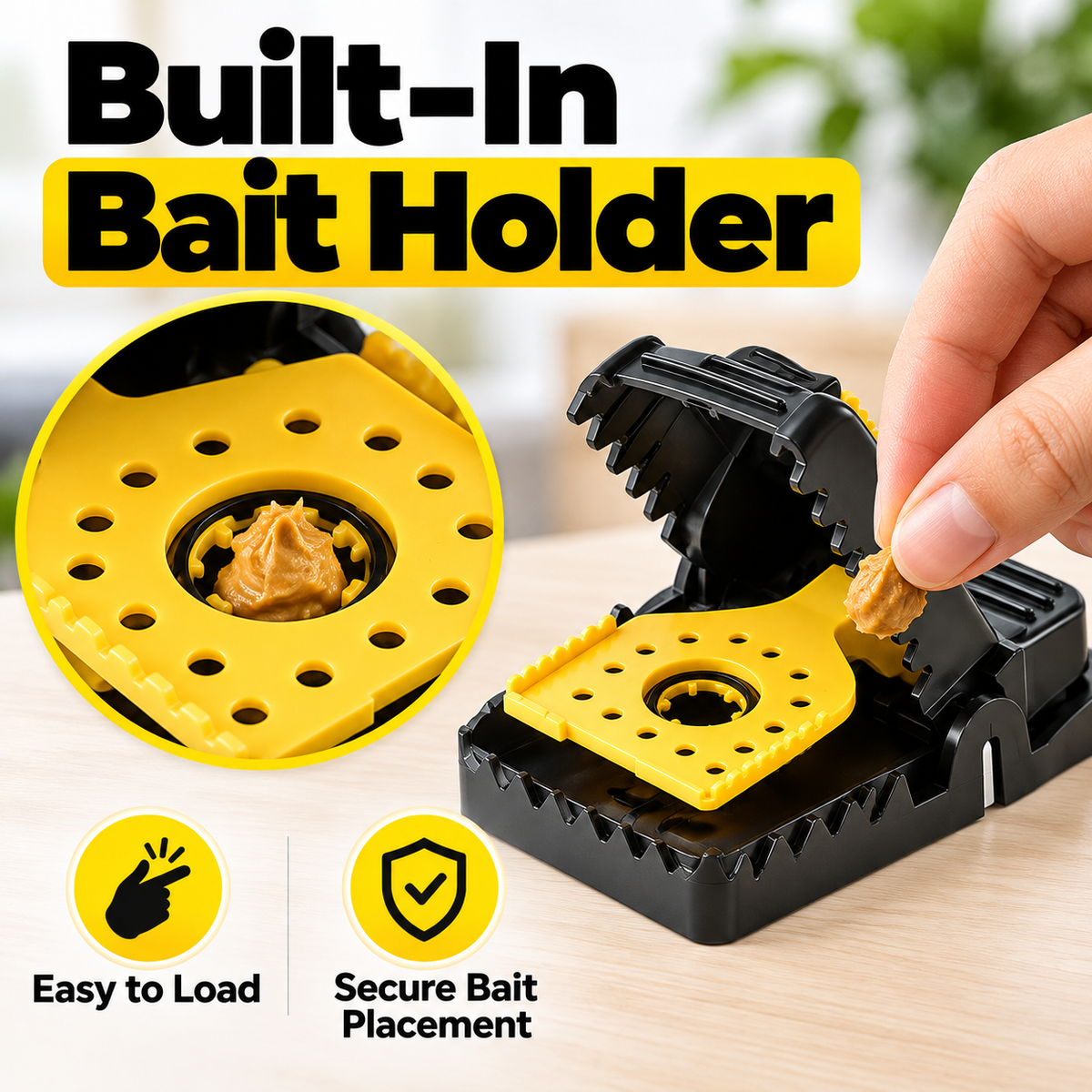 🐭 Heavy-Duty Snap Mouse Traps — Large 4-Pack &amp; Small 6-Pack