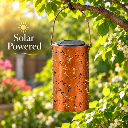 Solar Dragonfly Pattern Lantern