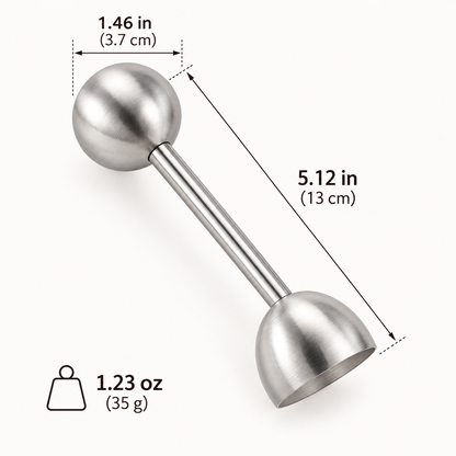 🥚 Stainless Steel Egg Topper – Make Breakfast a Little More Fun!