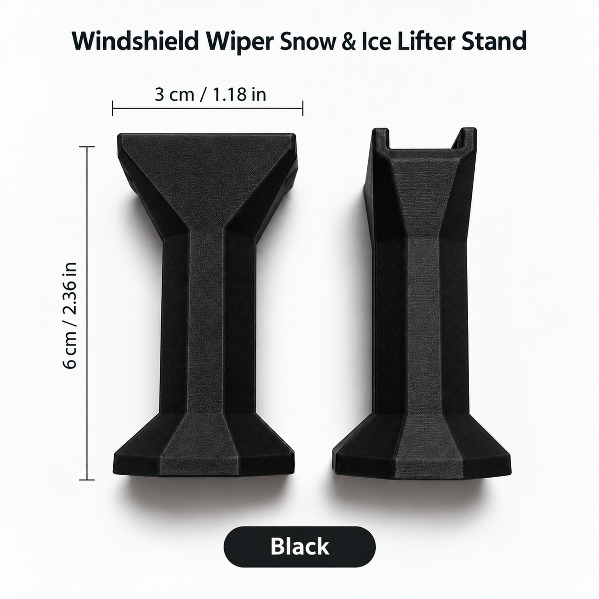 Windshield Wiper Snow & Ice Lifter Stands