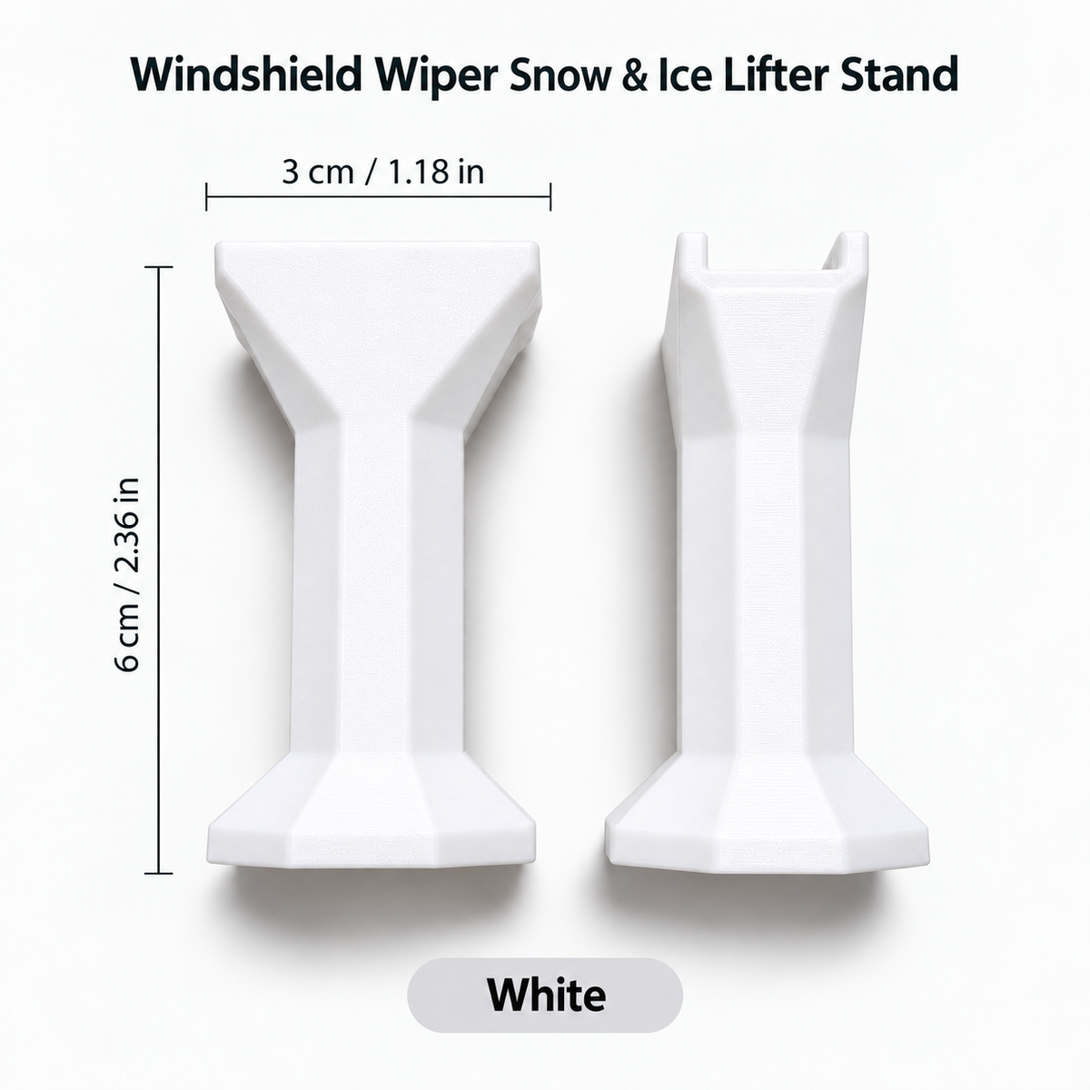 Windshield Wiper Snow & Ice Lifter Stands