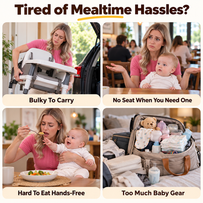 🔥Limited-time 50% off — Portable baby chair harness