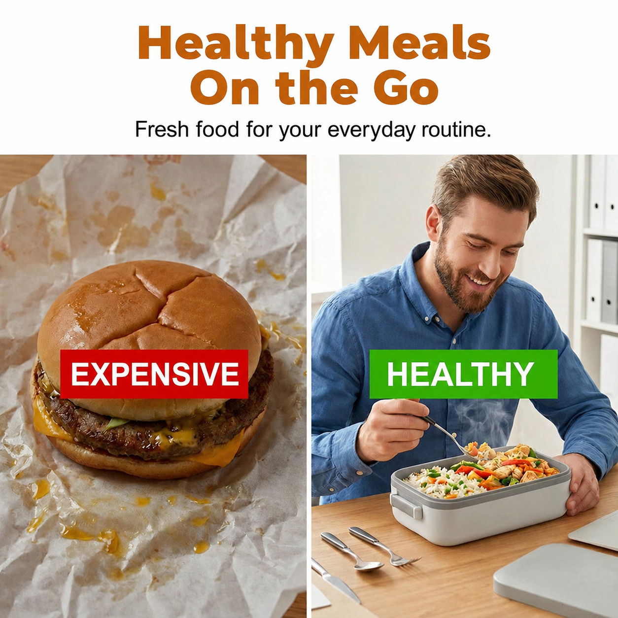 🎀RECHARGEABLE🍱⚡ Portable electric lunch box with self-heating 🔋🌡️