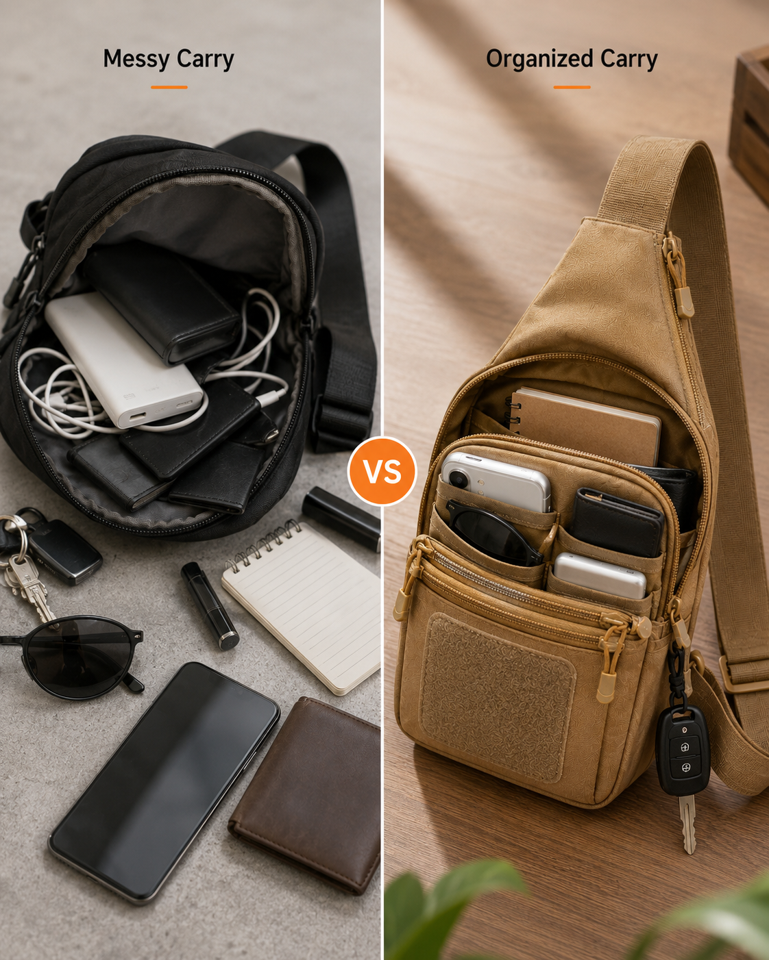 🔥HOT SALE LAST DAY 50%OFF!🔥🎁Multi-Compartment Tactical Sling Chest Bag