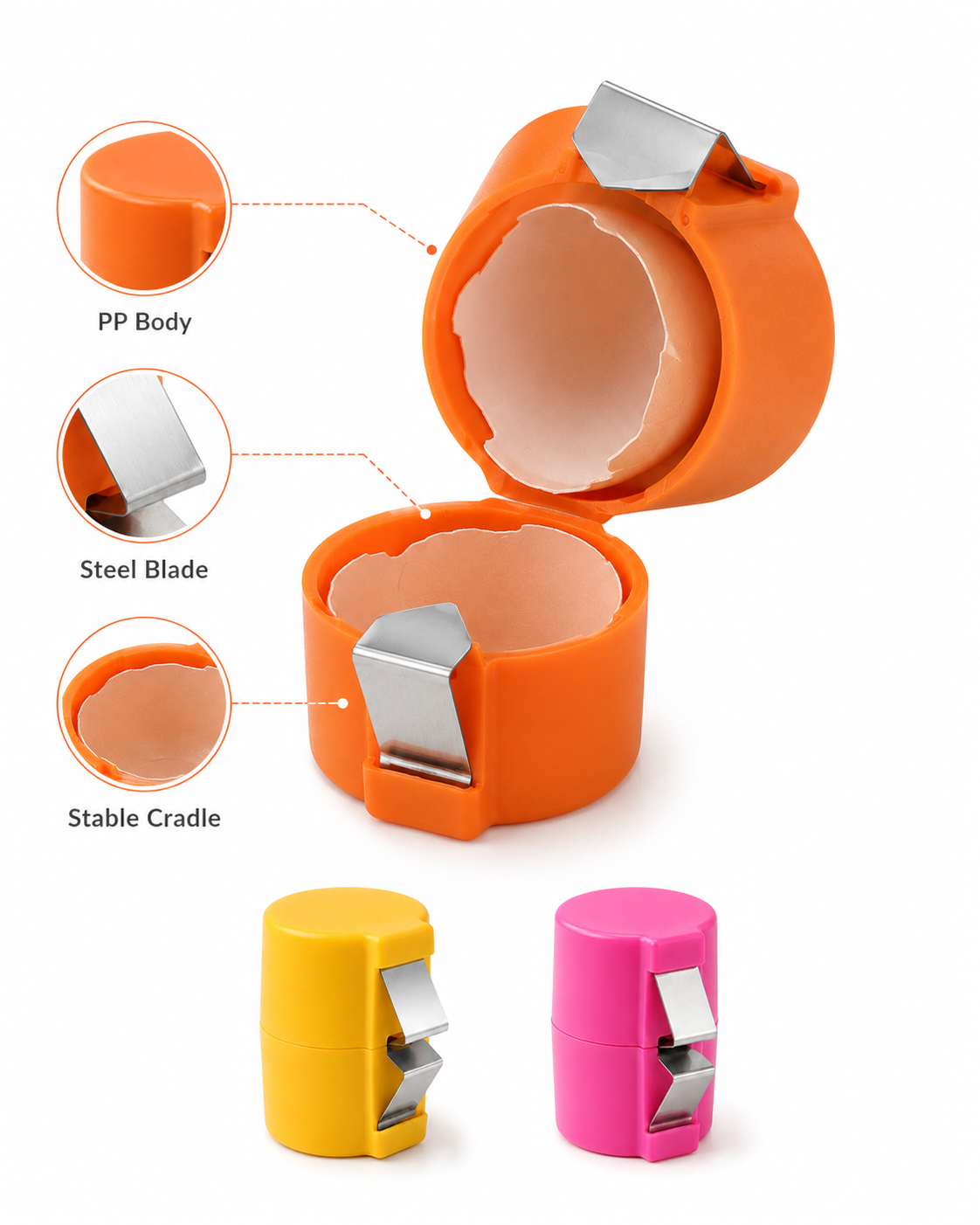 🔥HOT SALE LAST DAY 50%OFF!🔥🎁Quick-Cut Egg Shell Opener