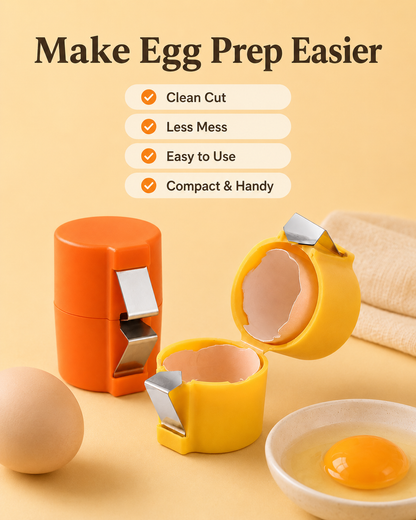 🔥HOT SALE LAST DAY 50%OFF!🔥🎁Quick-Cut Egg Shell Opener
