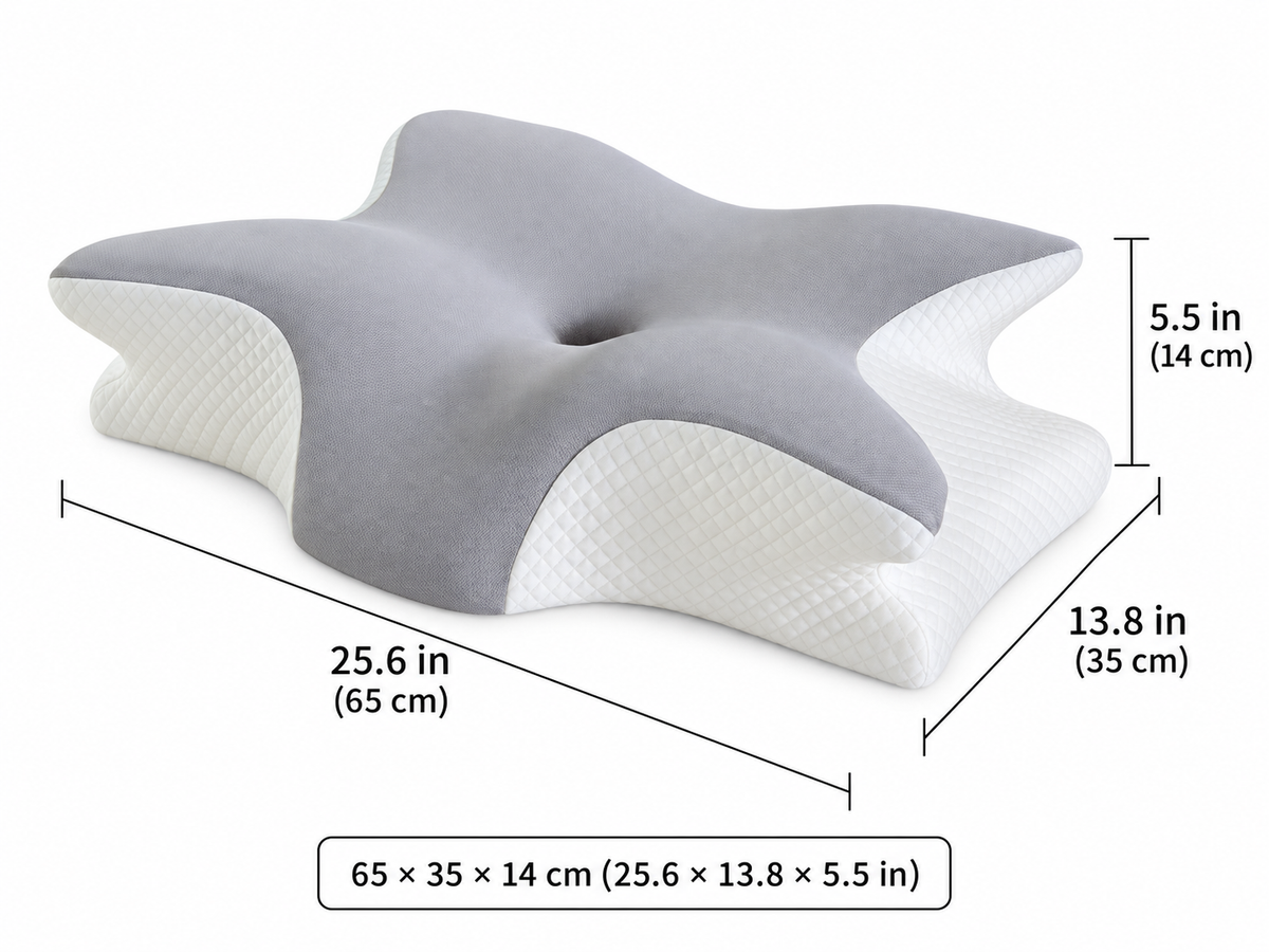 🔥 Hot Sale 50% OFF-Adjustable ergonomic memory foam neck pillow