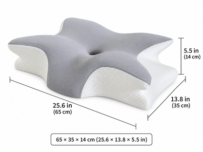 🔥 Hot Sale 50% OFF-Adjustable ergonomic memory foam neck pillow