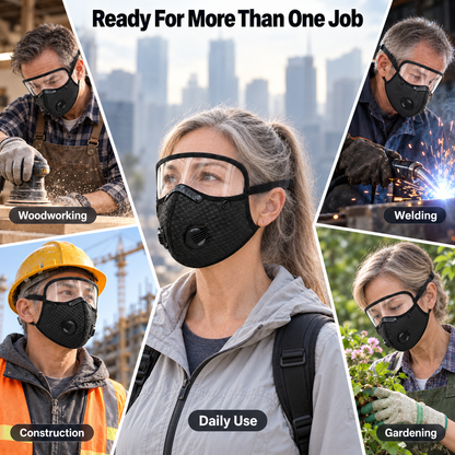 🚴 Limited-time 50% off —💖Reusable Carbon Filter Dust Mask – Built for Active Lifestyles