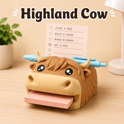 🔥Limited time 50% OFF——Cute Animal  Desktop Memo Holder —for Office, School & Home