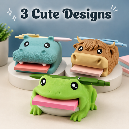 🔥Limited time 50% OFF——Cute Animal  Desktop Memo Holder —for Office, School & Home