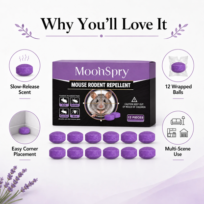 🔥 Limited-time 50% off – Moonspry rodent repellent balls