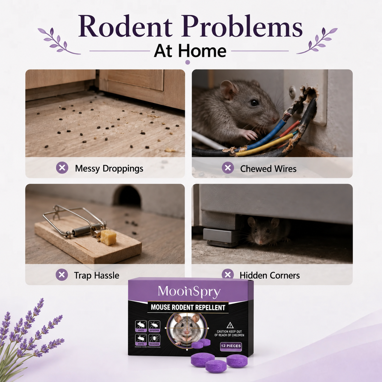 🔥 Limited-time 50% off – Moonspry rodent repellent balls