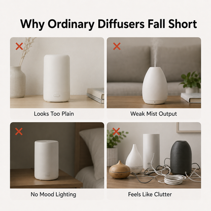 The Steam Engine Vintage Train Aroma Diffuser & Humidifier