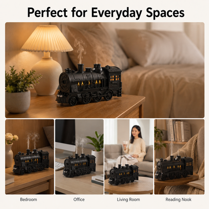 The Steam Engine Vintage Train Aroma Diffuser & Humidifier