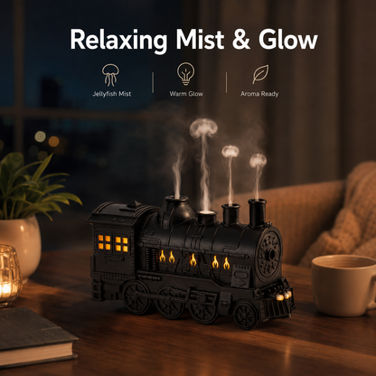 The Steam Engine Vintage Train Aroma Diffuser & Humidifier