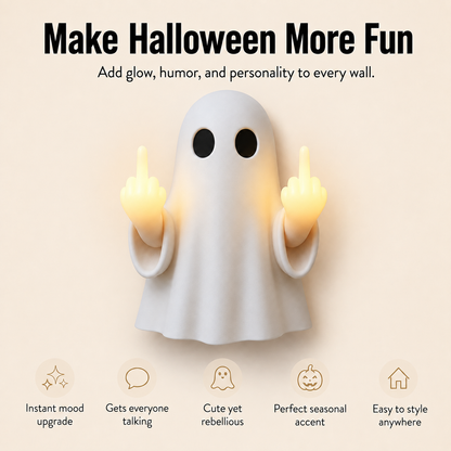 🎃 60% Off Limited Time — Funny Ghost Halloween Wall Light-Free Shipping❗