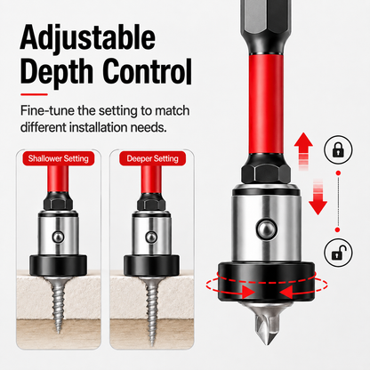 🔥Limited time 50% OFF-Magnetic Drywall Screw Depth Setter🔩
