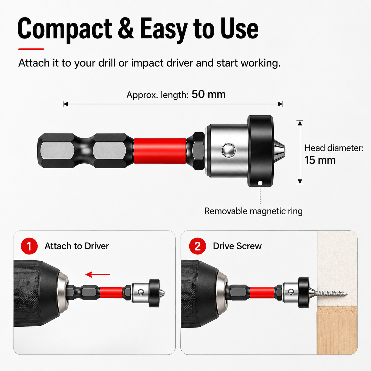 🔥Limited time 50% OFF-Magnetic Drywall Screw Depth Setter🔩