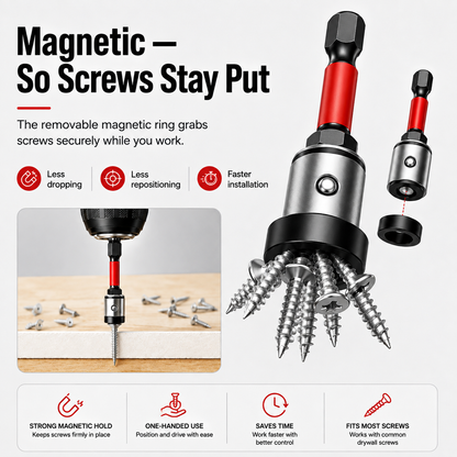 🔥Limited time 50% OFF-Magnetic Drywall Screw Depth Setter🔩