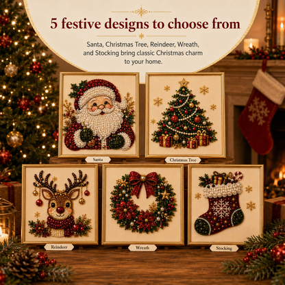 🔥Limited time 50% OFF-Christmas Pearl Bead Painting Kit🎄