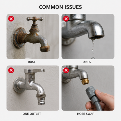 🔥HOT SALE LAST DAY 50%OFF!🔥🎁DUAL-CONTROL 2-WAY TAP
