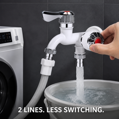 🔥HOT SALE LAST DAY 50%OFF!🔥🎁DUAL-CONTROL 2-WAY TAP
