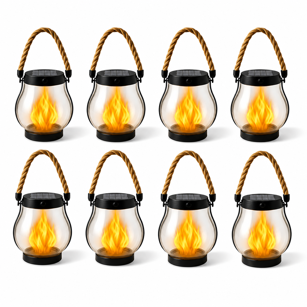 🔥  Solar Garden Lanterns – No Wiring, Auto-On at Dusk! Last Chance Before They're Gone!
