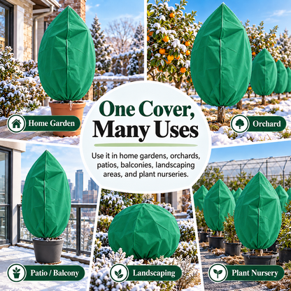 🔥Hot Sale 49% OFF🔥Winter Plant Protection Cover – Zippered, Breathable & Reusable
