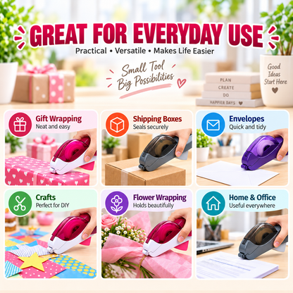 🔥 Hot Sale 49% OFF - One-Hand Auto-Cut Tape Dispenser✂️