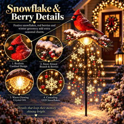 🔥 Hot Sale 49% OFF - Cardinal Memorial Garden Stake Light