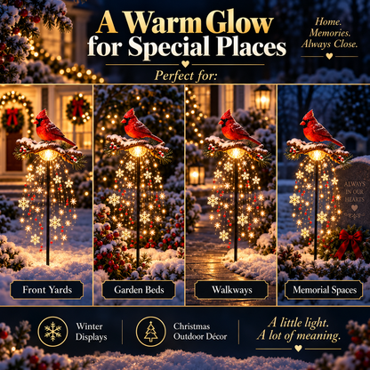 🔥 Hot Sale 49% OFF - Cardinal Memorial Garden Stake Light