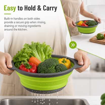 🔥Hot Sale 50% OFF🔥Collapsible Colander & Strainer Basket