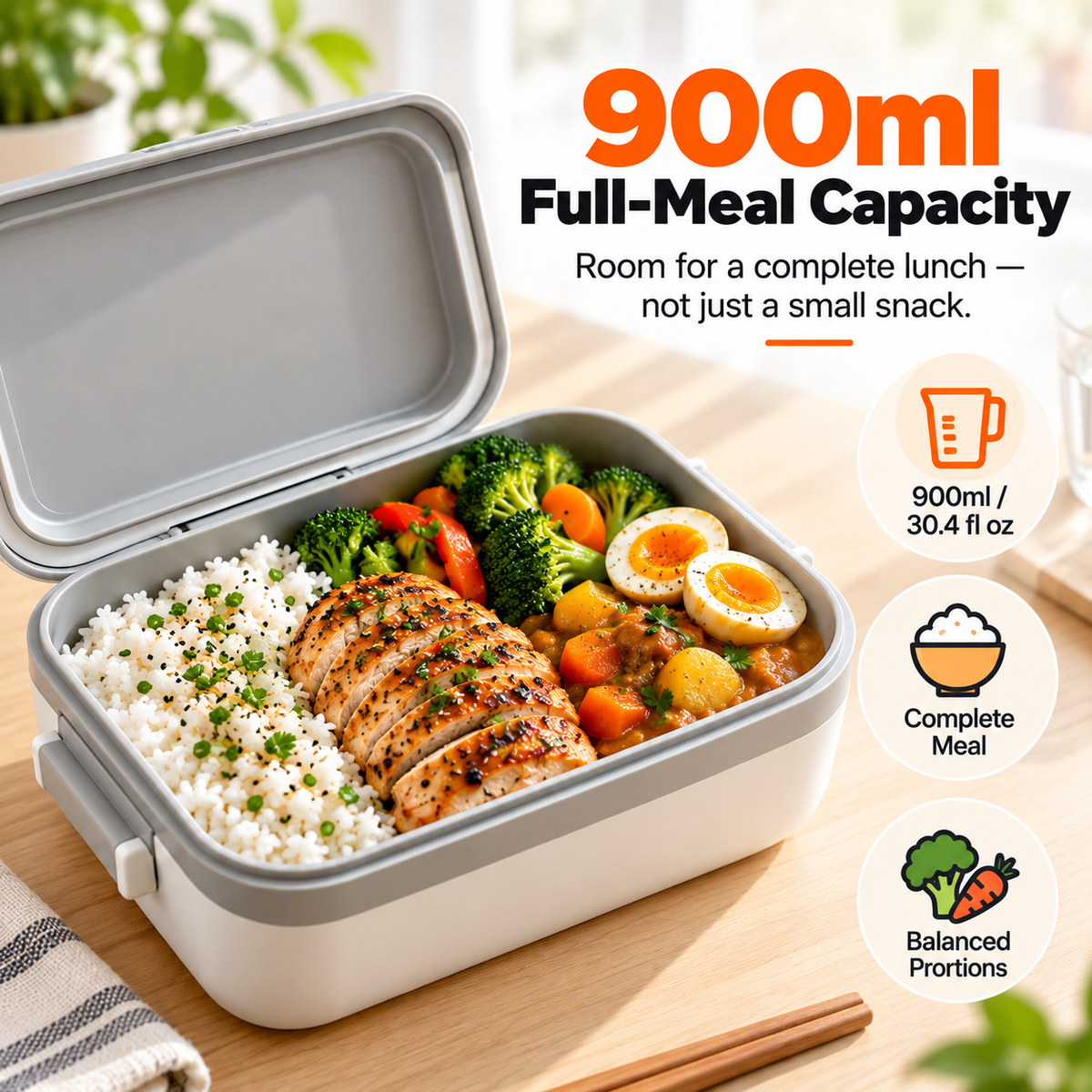 Smart Electric Heated Lunch Box – Hot Meals Anywhere