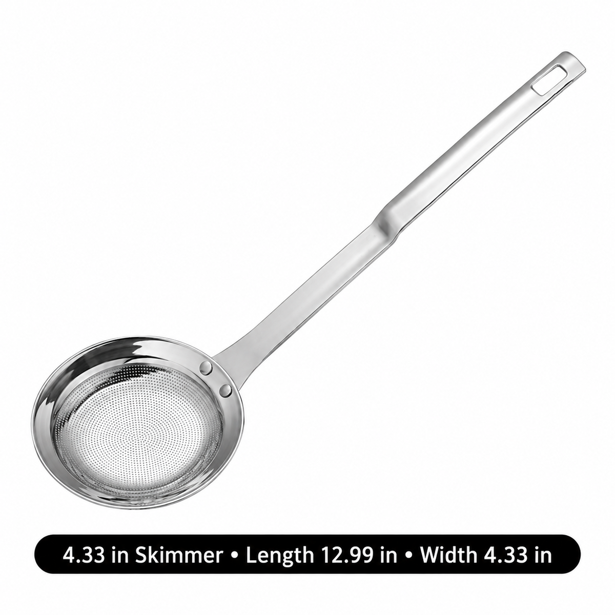 🔥 Limited-time 50% off-304 Stainless Steel Fine Mesh Strainer Spoon🥄